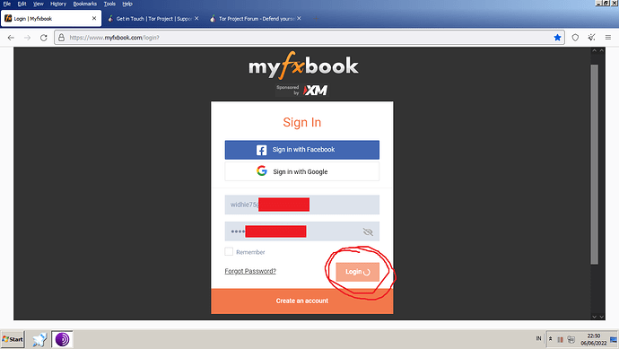 Myfxbook Fail Login