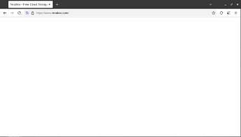 not working blank page